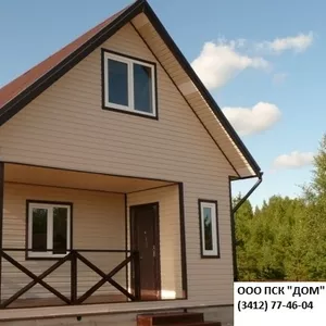 Дачные дома в Ижевске.