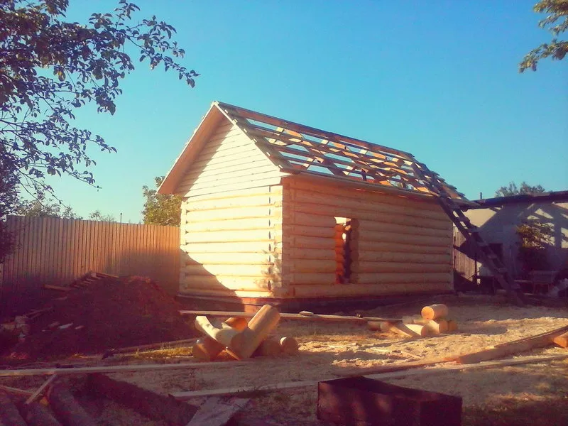 Строительство домов,  бань,  беседок из дерева в Удмуртии
