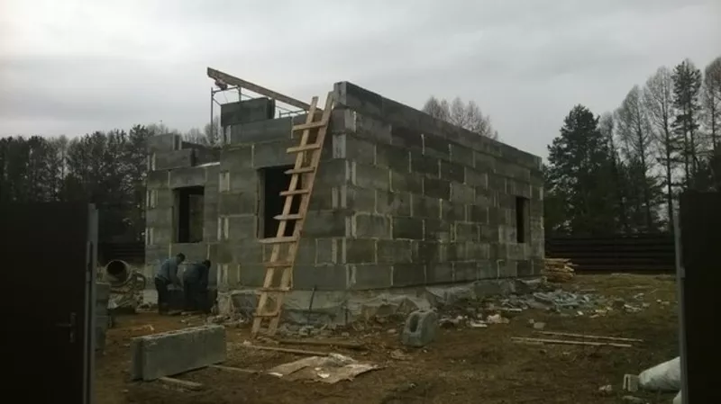 Стеновые блоки ПСФБ - строительство для Экономных. 2